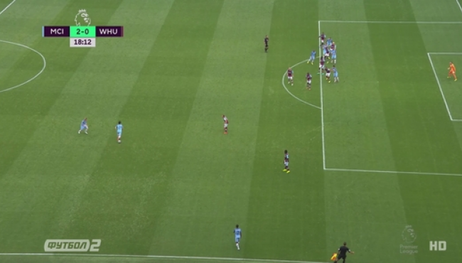 Фернандиньо вывел Манчестер Сити на первое место АПЛ: смотреть голы Вест Хэму