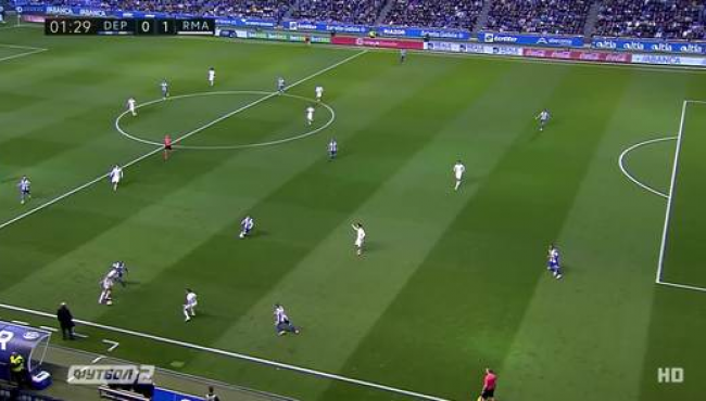 Реал отгрузил шесть мячей Депортиво на Риасоре: смотреть голы