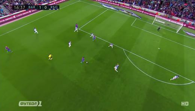 Месси и Барселона в погоне за титулом натужно побеждают Реал Сосьедад: смотреть голы