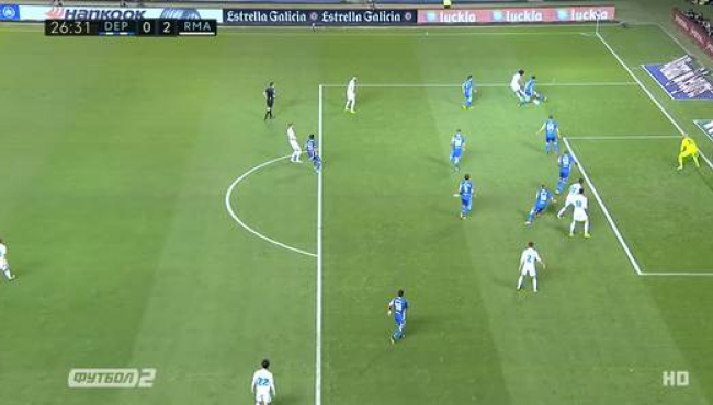 Реал крупно побеждает в гостях у Депортиво: смотреть голы