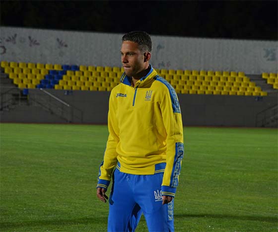 Марлос провел первую тренировку в составе сборной Украины: фотоотчет