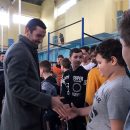 Дарио Срна в Харькове встретился с детьми-переселенцами
